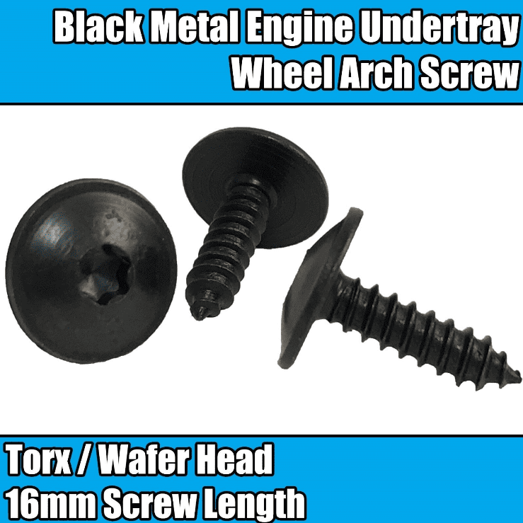 50x Metal Torx Screw for VW Audi Engine Cover Undertray Wheel Arch Splashguard