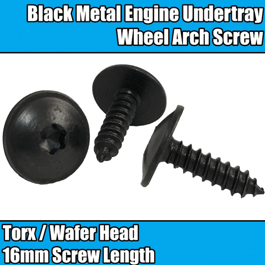 50x Metal Torx Screw for VW Audi Engine Cover Undertray Wheel Arch Splashguard