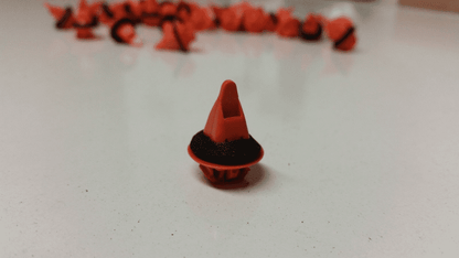 50x Orange Plastic Clips for Lexus Wheel Arch Lining Moulding Strip
