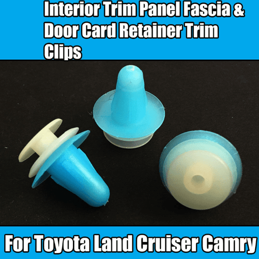 50x Panel Fascia Door Card Retainer Trim Clips for Toyota Mazda Interior