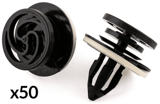 50x Plastic Clips for Audi A3 A4 VW SEAT Interior Door Card Trim Panel Mounting