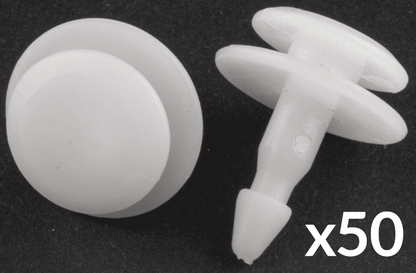 50x Plastic Clips for Nissan Frontier Xterra Cowl Vent Retainers 90602-Sxo-003