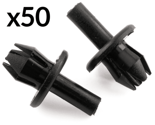 50x Plastic Clips for Vauxhall Astra Front Wheel Arch Wing Lining Splashguard