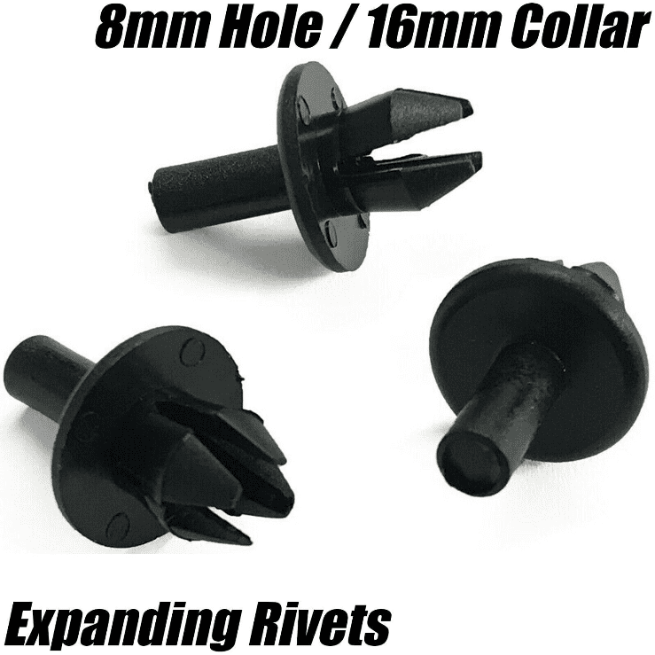 50x Plastic Clips for Vauxhall Astra Front Wheel Arch Wing Lining Splashguard