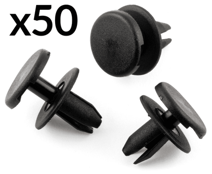 50x Plastic Rivet Clips for Vauxhall Astra G H C Signum Vectra Mk3 Mk4 Bumper