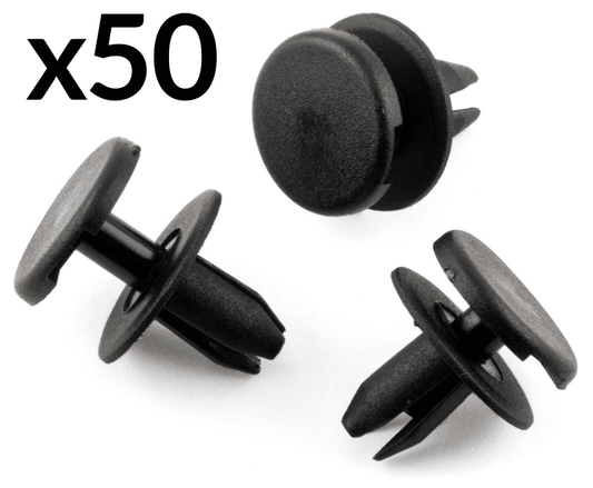 50x Plastic Rivet Clips for Vauxhall Astra G H C Signum Vectra Mk3 Mk4 Bumper