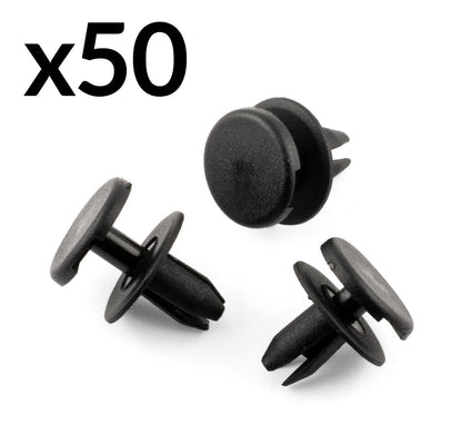 50x Plastic Rivet Clips for Vauxhall Astra G H C Signum Vectra Mk3 Mk4 Bumper