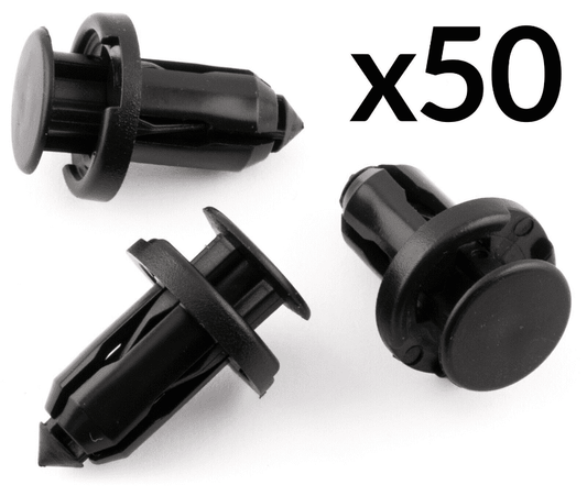 50x Plastic Rivet Trim Clips for Subaru Impreza Legacy Forester Bumper Bonnet