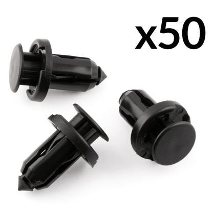 50x Plastic Rivet Trim Clips for Subaru Impreza Legacy Forester Bumper Bonnet