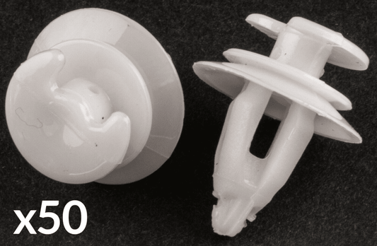 50x Plastic Trim Clips for BMW Door Panel 8mm Hole 51411885961
