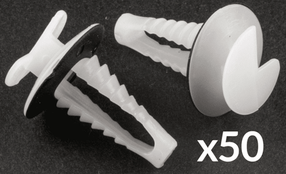 50x Plastic Trim Clips for Ford Transit Connect Door Card Interior Boot Panel