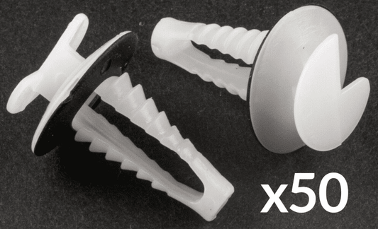 50x Plastic Trim Clips for Ford Transit Connect Door Card Interior Boot Panel