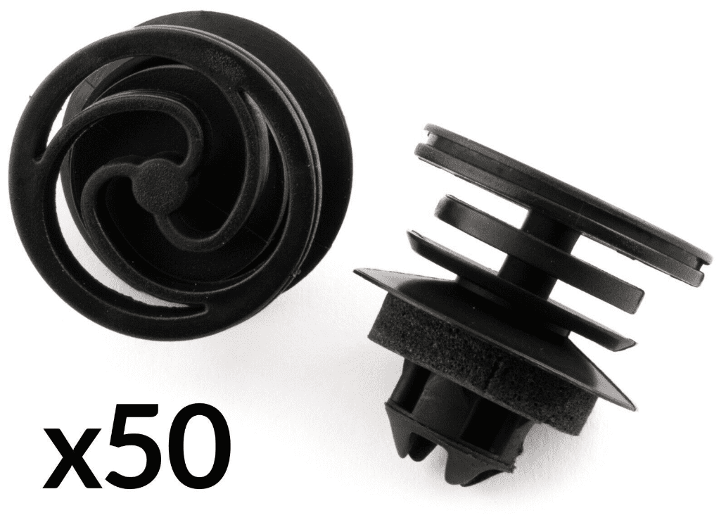 50x Plastic Trim Clips for VW Bora Golf Mk4 Passat Polo Interior Door Card Panel