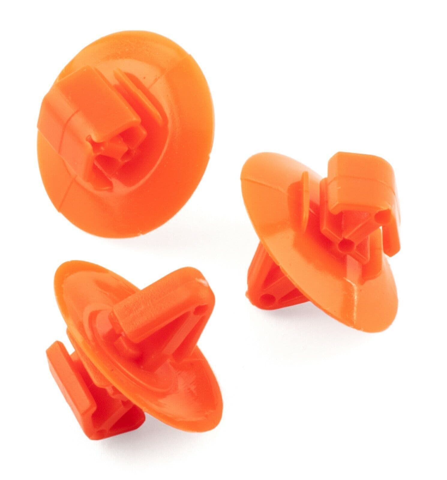 50x Red Plastic Fasteners Trim Clips for Vauxhall Vivaro Side Moulding