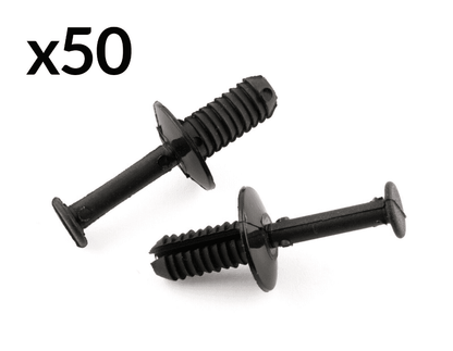 50x Retaining Rivet Trim Clips for Vauxhall Body Panel Bumper & Wheel Arch
