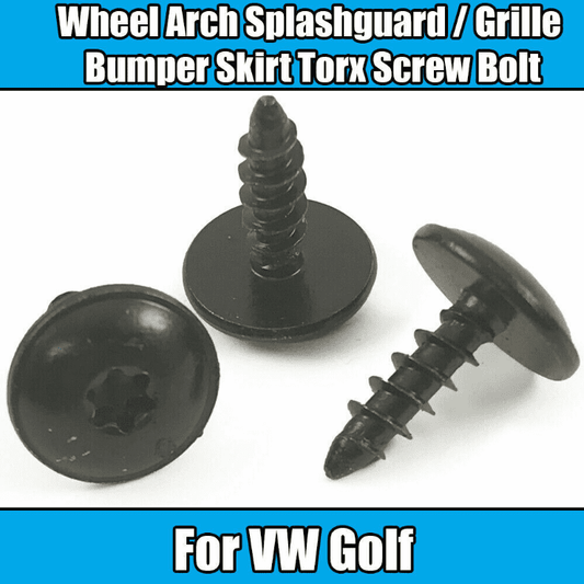 50x Torx Screws for VW Golf Grille Bumper Skirt Wheel Arch Splashguard