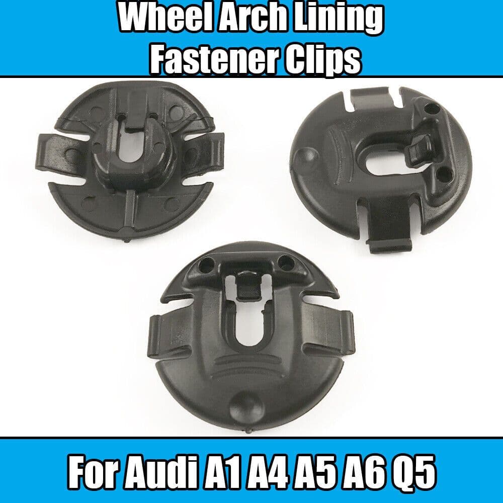 50x Wheel Arch Lining Fastener Washer Splash Guard Clips for Audi A1 A4 A5 A6 Q5