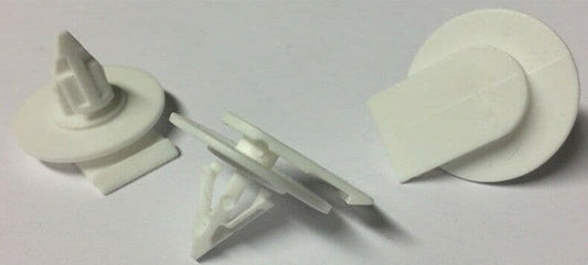 50x White Fastener Clips for BMW Mini Cooper R50 R52 R53 Wheel Arch Skirt Trim