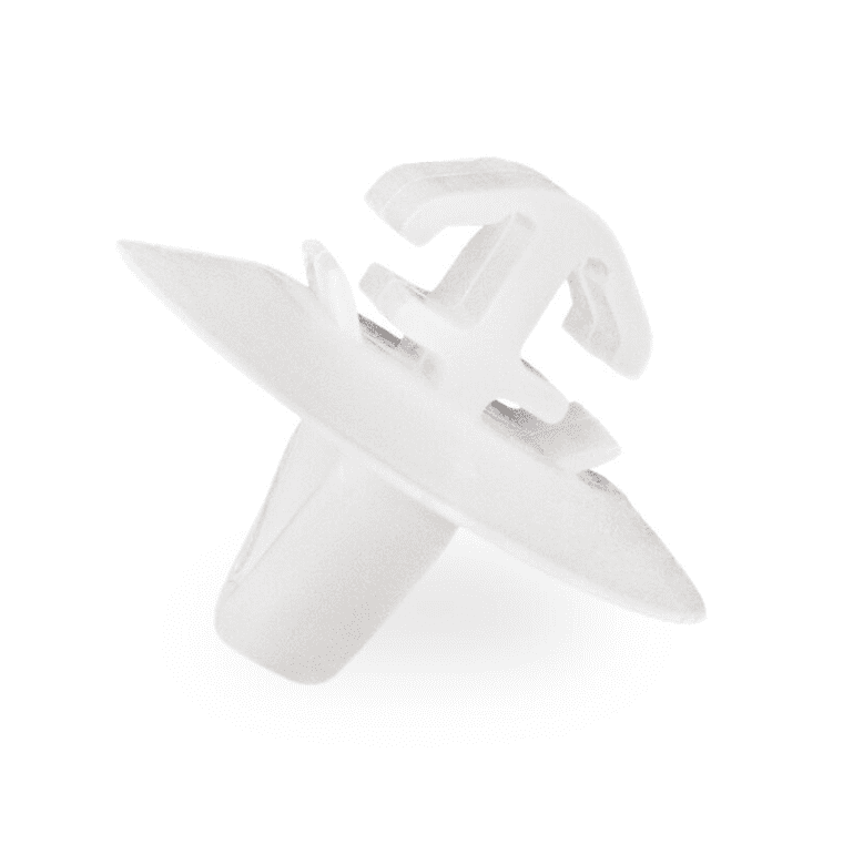 50x White Plastic Clips for Fiat Iveco Door Trim Bumper Side Mouldings
