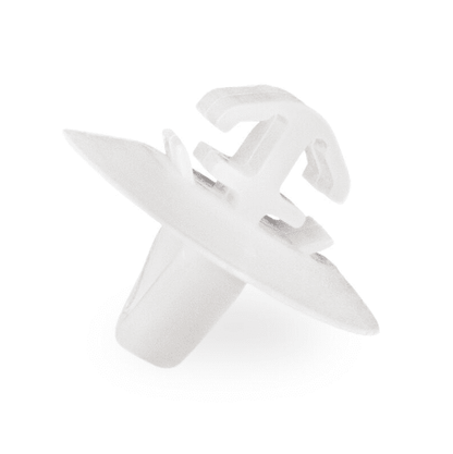 50x White Plastic Clips for Fiat Iveco Door Trim Bumper Side Mouldings