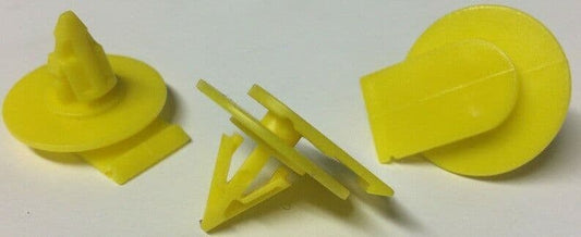 50x Yellow Fastener Clips for BMW Mini Cooper R50 R52 R53 Wheel Arch Skirt Trim
