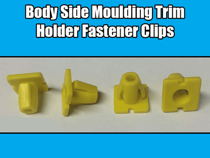 50x Yellow Plastic Clips for Hyundai Body Side Moulding Trim 87756-34500