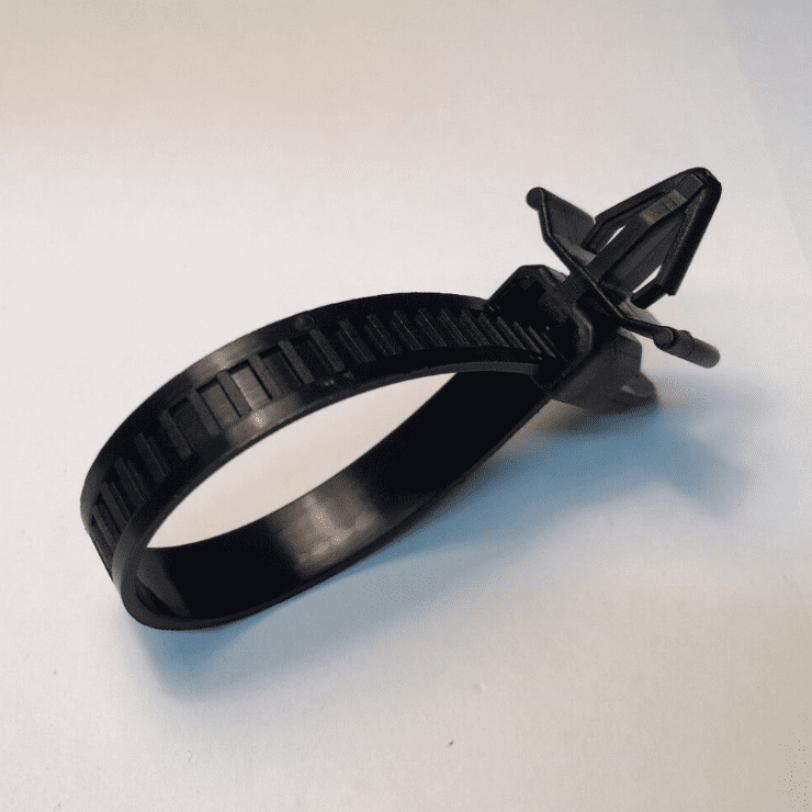5x 142mm Clips for Honda Mazda Releasable Reusable Cable Tie Straps