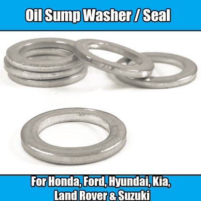 5x 14mm Metal Washer for Honda Ford Hyundai Kia Land Rover Suzuki Oil Sump Plug