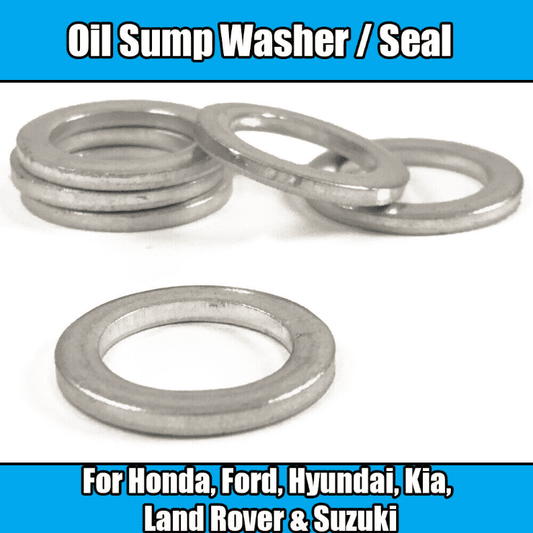 5x 14mm Metal Washer for Honda Ford Hyundai Kia Land Rover Suzuki Oil Sump Plug