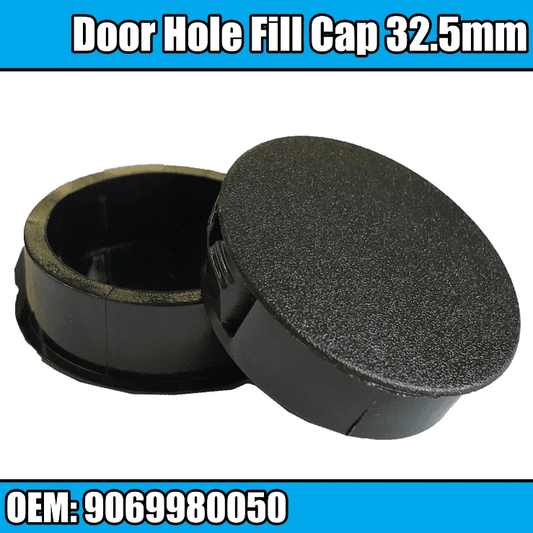 5x 31.5mm Black Plastic Hole Cap Clip for Mercedes Sprinter VW T5 9069980050