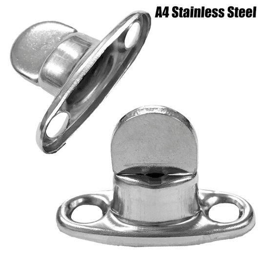 5x 8mm A4 Stainless Steel Marine Common Sense Turnbutton Canopy Canvas Cover