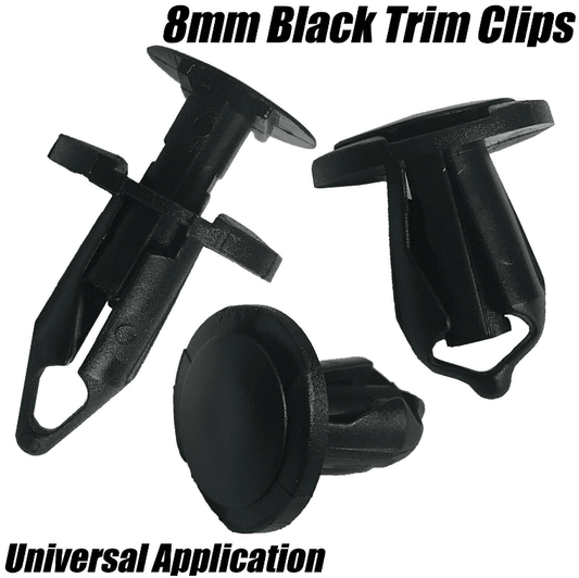 5x Black Clips for Ford Transit C-Max Door Card Fascia Trim Panel Fastener