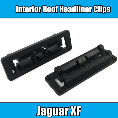 5x Black Plastic Clips for Jaguar Xf 2009-2015 Interior Roof Headliner