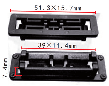 5x Black Plastic Clips for Jaguar Xf 2009-2015 Interior Roof Headliner