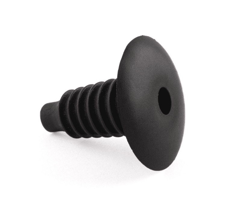 5x Black Plastic Push Type Trim Clips for Ford Carpet Lining Boot 2207713