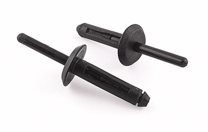 5x Black Plastic Rivet Fastener Trim Clips for Chrysler Ford GM Jeep