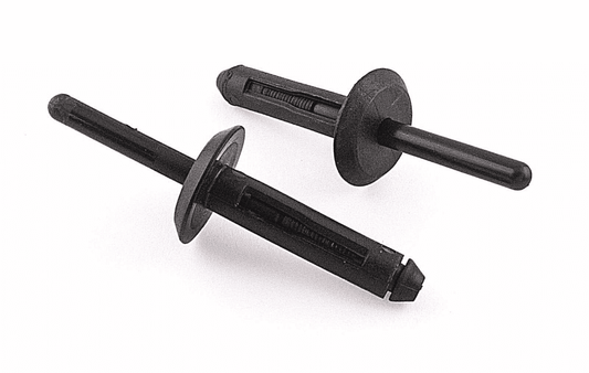 5x Black Plastic Rivet Fastener Trim Clips for Chrysler Ford GM Jeep