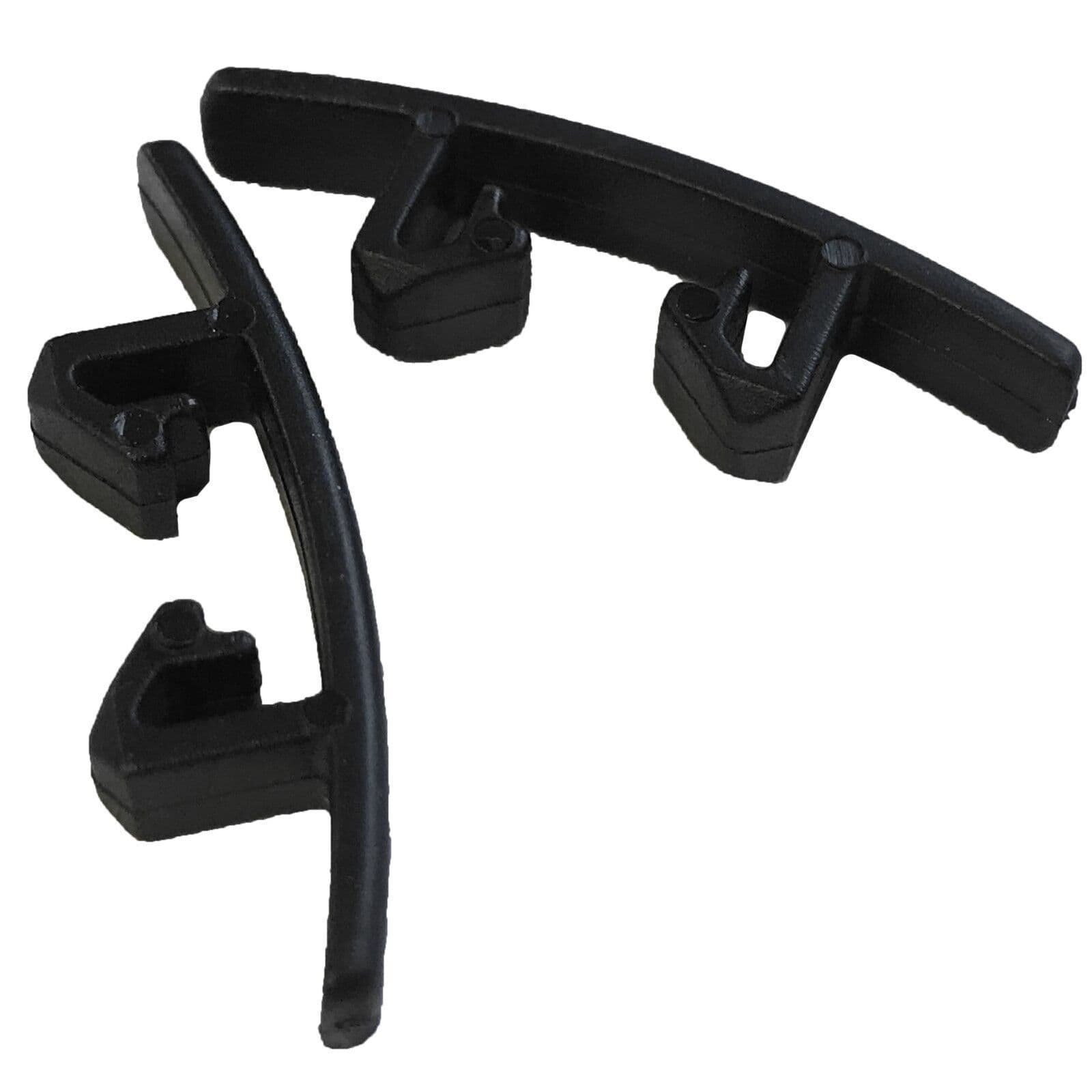 5x Black Plastic Trim Clips for Mercedes Window Bar Fixing Moulding 0099881878