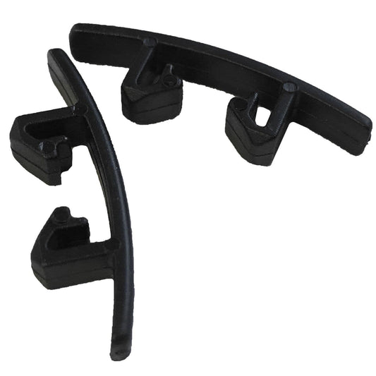 5x Black Plastic Trim Clips for Mercedes Window Bar Fixing Moulding 0099881878