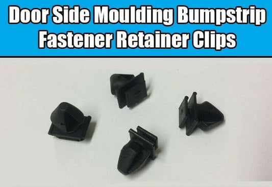 5x Black Plastic Trim Clips for Peugeot 406 Door Side Moulding Bumpstrip