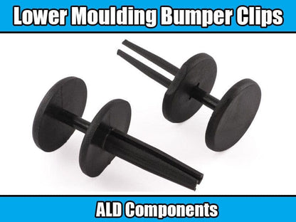 5x Black Rivet Clip for Chrysler Jeep Cherokee Lower Moulding Bumper