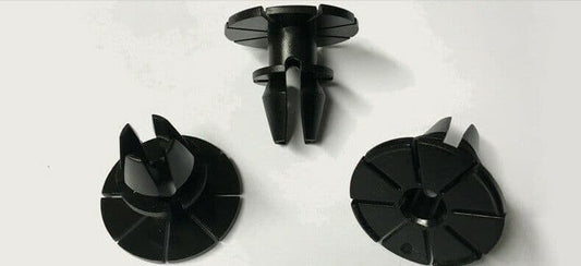 5x Black Spacer Clips for BMW X6 X1 Mini Side Skirt Sill Moulding Cover Trim