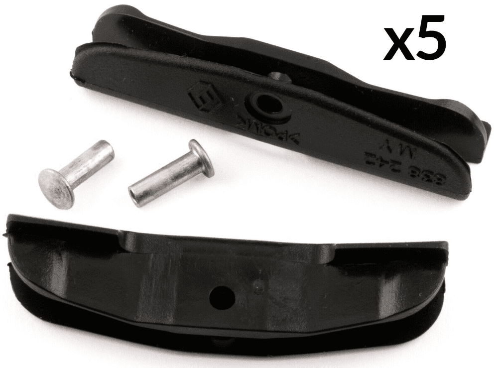 5x Black Trim Clips for Renault Clio Scenic Megane Side Window Lifter