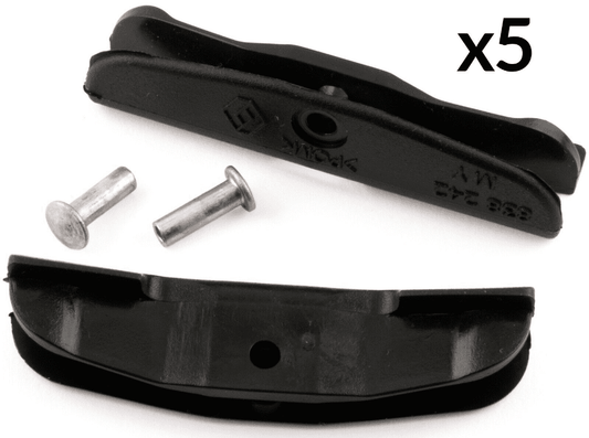 5x Black Trim Clips for Renault Clio Scenic Megane Side Window Lifter
