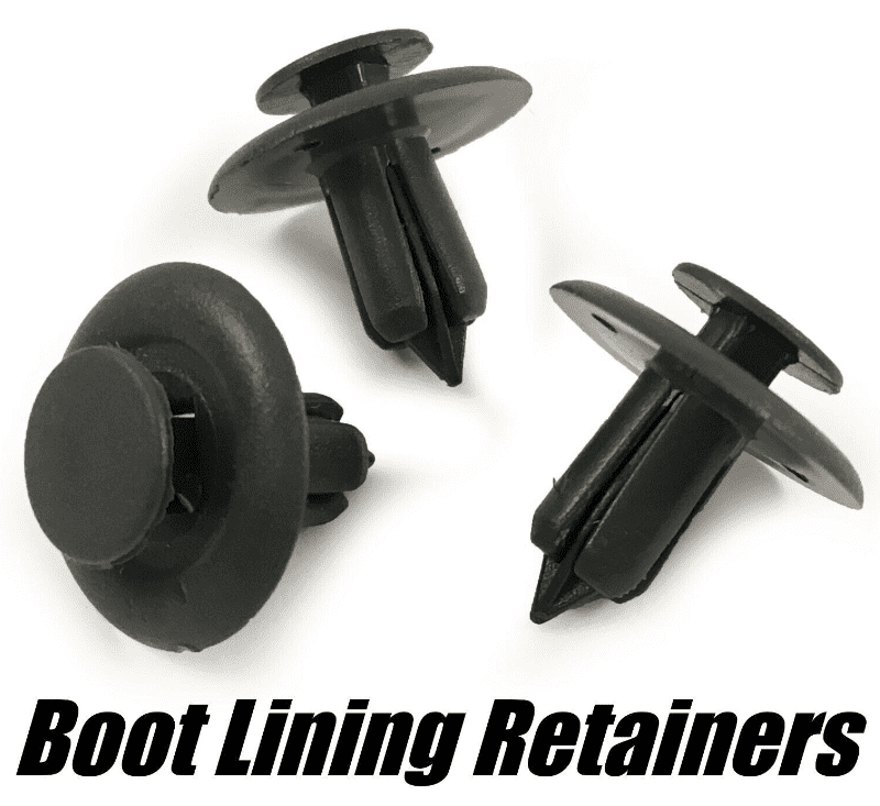 5x Boot Lining Retainer, Short Gray for Ford Mustang 5R3Z-54310D12-Aaa