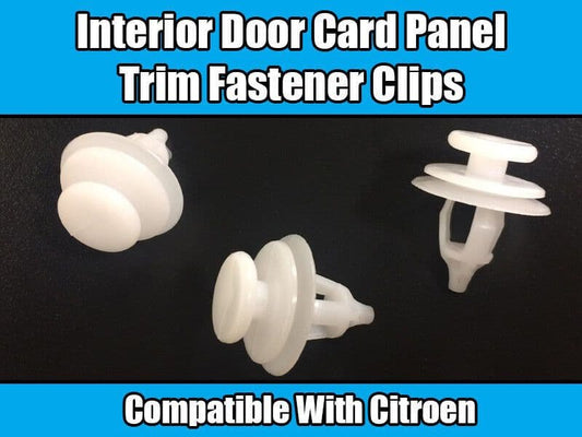 5x Clips for Citroen Saxo Xsara Berlingo Xantia Interior Door Card Panel & Trim