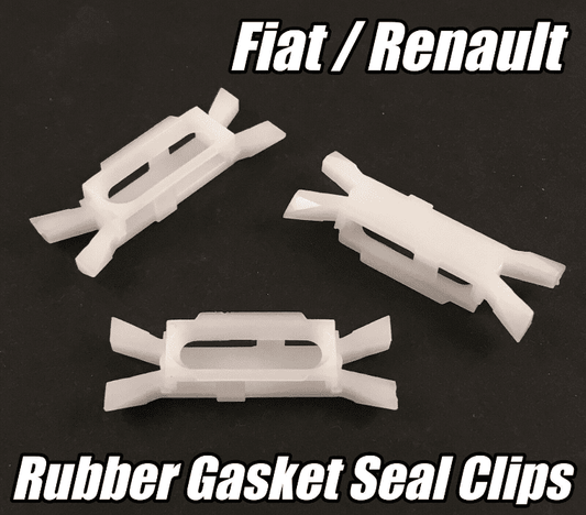 5x Clips for Fiat Renault Door Moulding Rubber Seal Weather Gasket Trim 7078732