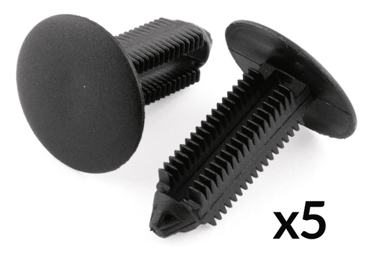 5x Clips for Ford Fiesta Escort Seat Fairing Stopper & Rear Trim Panel Retainer