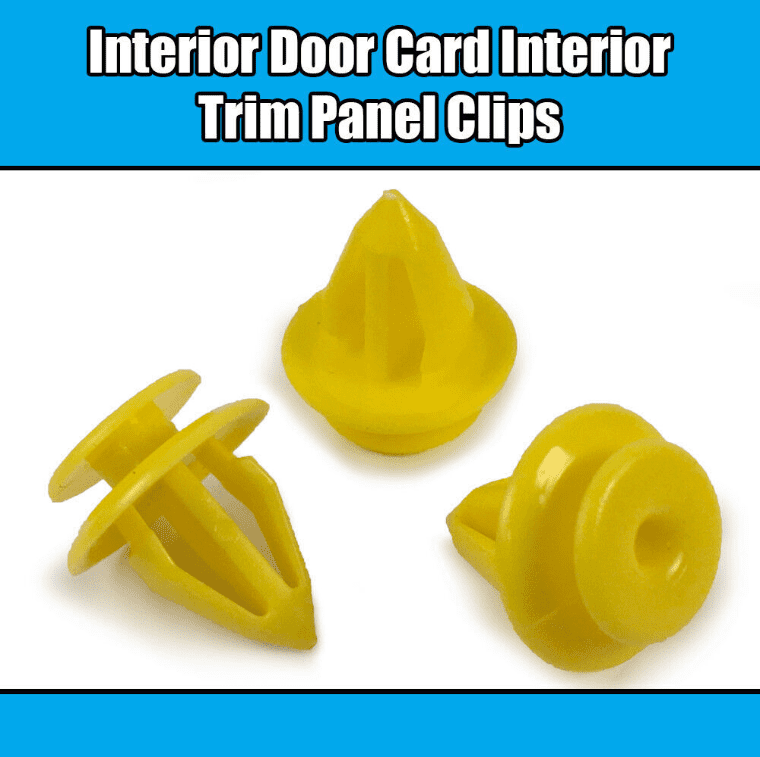 5x Clips for Ford Ka Focus Fiesta Galaxy Interior Door Trim Panel Card