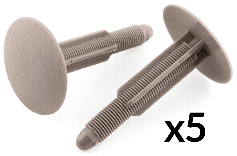 5x Clips for Ford Transit 2006-2013 49mm Grey Top Roof Headlining 1417997